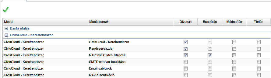 Szerepkör menüjog