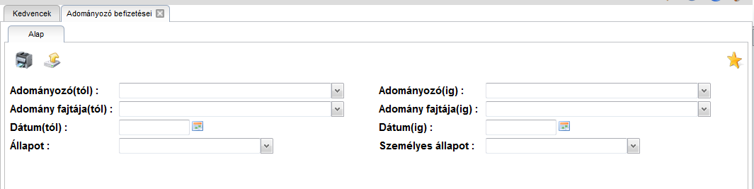 Lista kinézete
